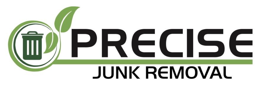 precise junk removal logo
